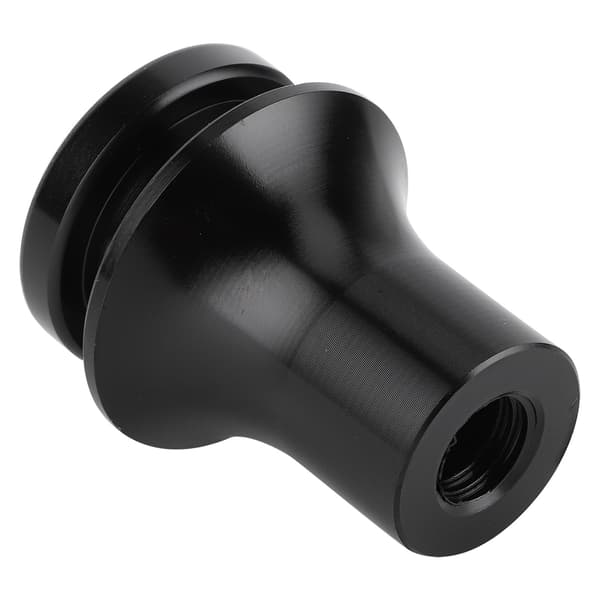 M10x1 5 Gear Knob Boot Holder Låsemøtrik Adapter Sort