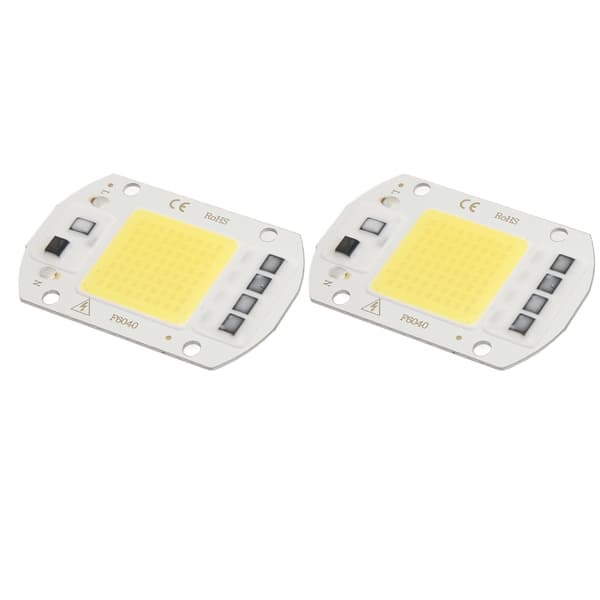 50W Høyeffekt LED COB-brikke Effektiv Flip COB Lampeperle