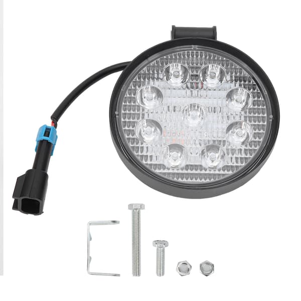 27W Rund 9 LED Arbejdslys IP67 Vandtæt Universal Belysning