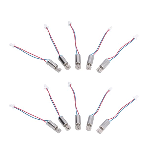 Hög Effektiv Mini Coreless Motor för Gamepad 10st 1.5V-3V 6x12mm
