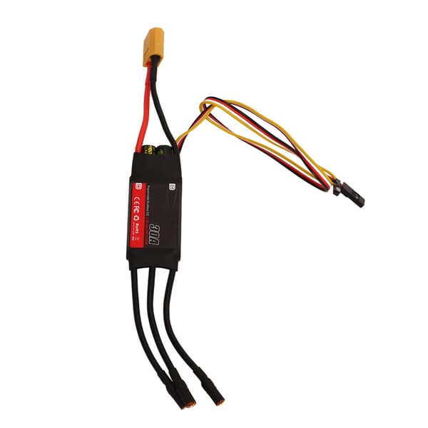 Programmerbar 30A RC Fly ESC 32 Bit Børsteløs Motorstyring JR Kontakt