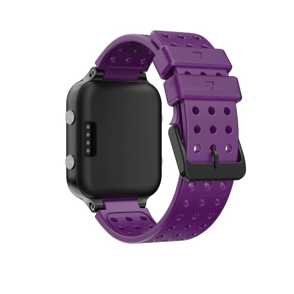 Silikonrem för Garmin Approach S20 monokromt klockarmband