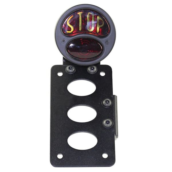 Sidemontert Baklys Skiltfeste Chopper Bobber