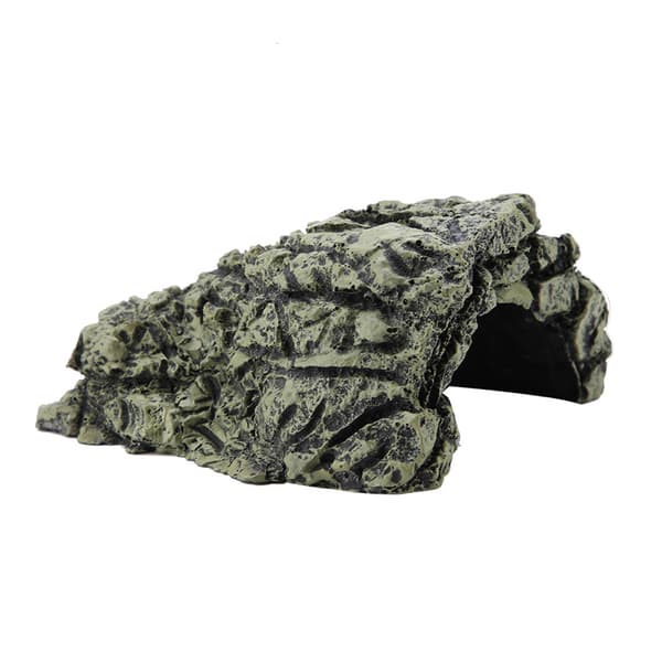 Medium Akvarium Skilpadde Reptil Solseng Skjulested
