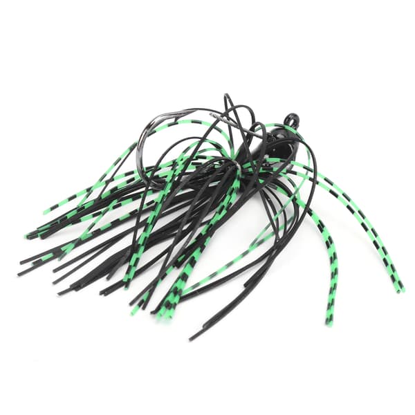 Willow Leaf Spinnerbait Bundfiskelokkemad til Ferskvandsbas Sort