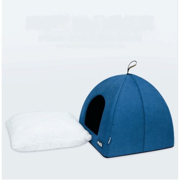 Kattlådan är universal under alla årstider, och inomhusjurtan är lätt att rengöra och tvätta (rosa M-medium),
