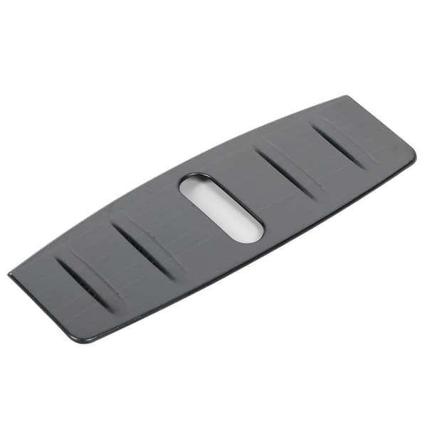 Tesla Model 3 Front Trunk Sill Protector Cover Børstet Sort Titanium Udskiftningsbeskyttelse Stilfuldt Design