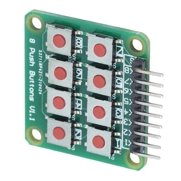 Knapp Nyckelmodul 2x4 Matrix 8 Tryck Micro Switch Enkel Chip Mikrodator