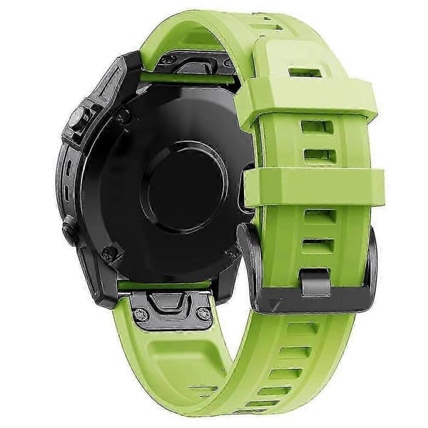 Urrem til Garmin Approach S62 - Komfortabel silikonerem Green
