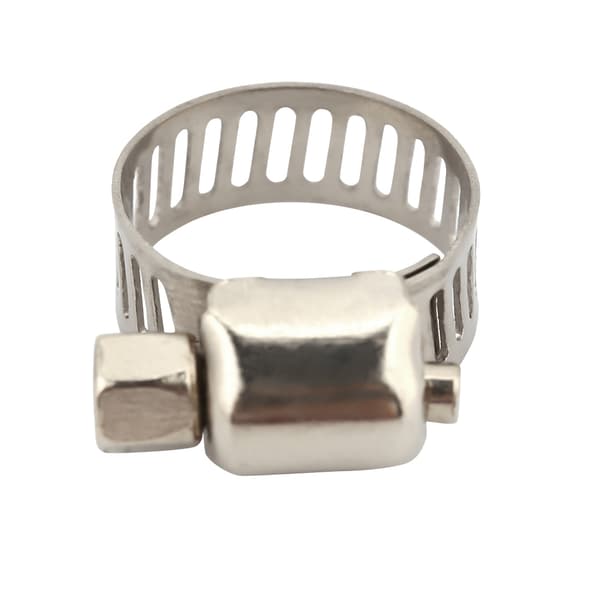 Rostfria slangklämmor 13 mm till 19 mm
