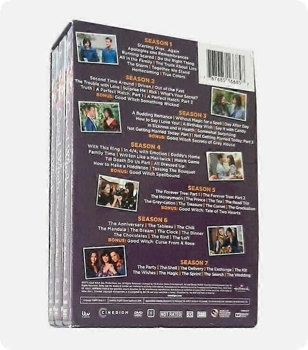Good Witch: Kompletta serien Säsong 1-7 (DVD, 16-Disc Box Set) engelsk version