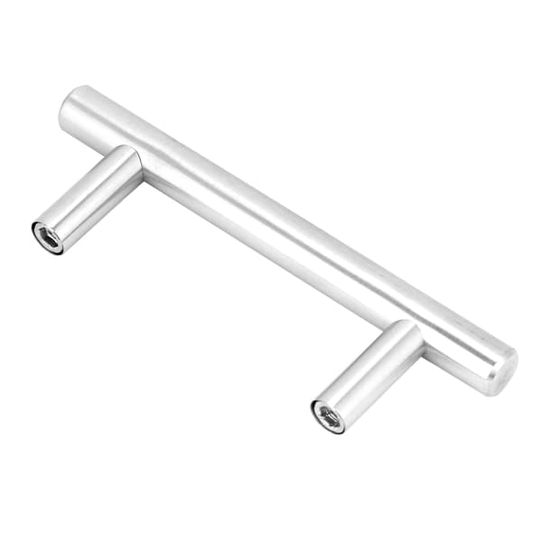 Moderne T-bar skabstræk i rustfrit stål - perfekt til køkkenmøbler (100 mm)