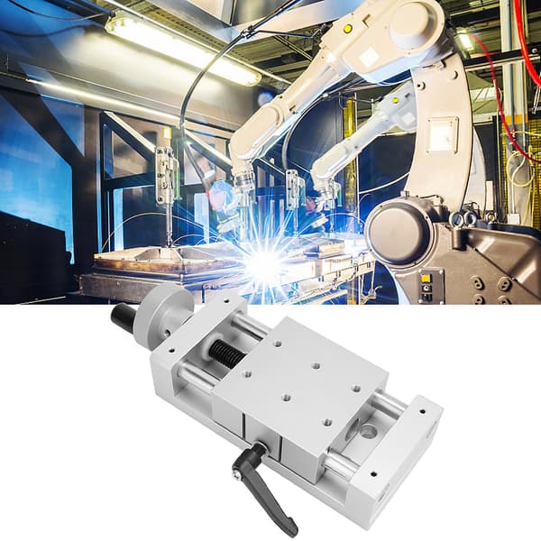 KA80-1402-50 Aluminiumlegering Högprecision Glidbord Linjär Skena Steg Kors 80*80mm