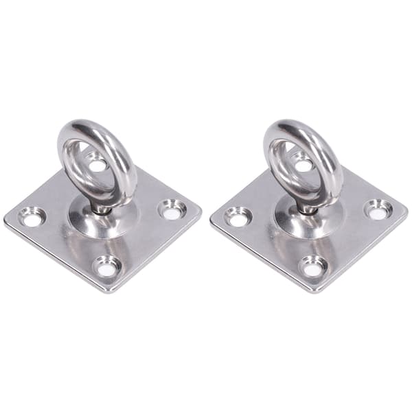 2-pack 316 Rostfria Roterbara Krokar för Båtbultar Takbjälkar