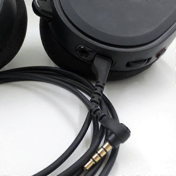 För SteelSeries Ice Cold Arctis 3 / 5 / 7 / Pro USB Mini Pin TPE Headsetkabel ZS0171 Black