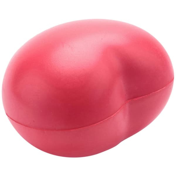 6X Hjärtformad stressboll röd Röd