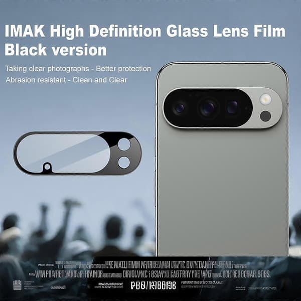 IMAK Bagkamera Linse Glas Film Sort Version Not Specified For Google Pixel 10 Pro XL