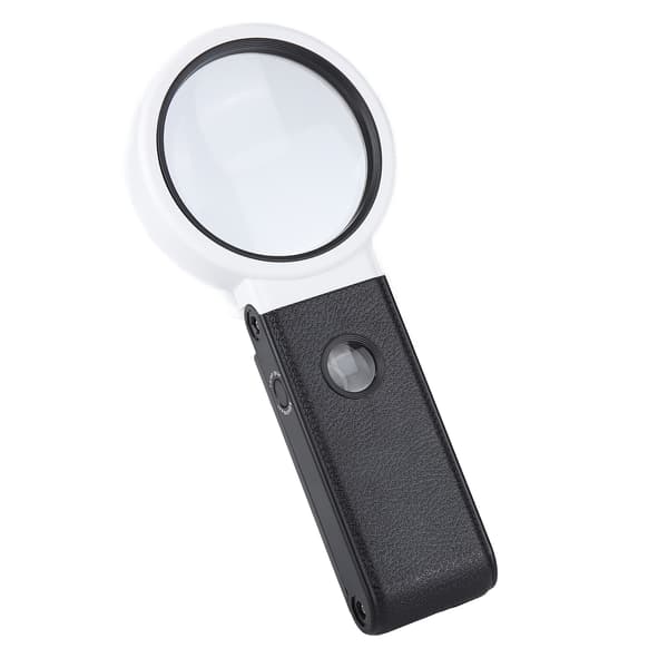 TH 7018A LED Forstørrelsesglas Håndholdt Foldbar Multifunktionel til Hjemmet