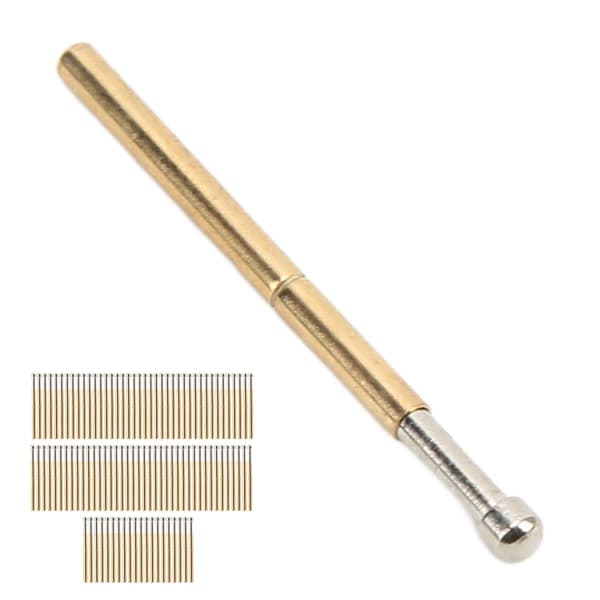 Högkvalitativ P125-D Elektronisk Komponent Testprob Pogo Pin 100-pack