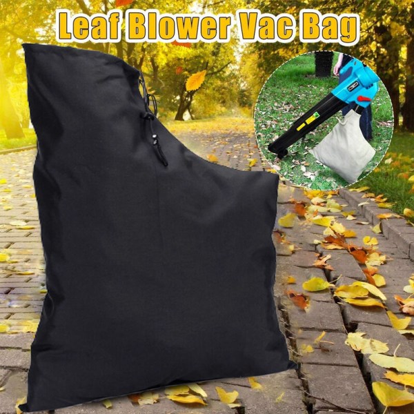 Leaf Vakuumpåse, Vakuumpåse Strimlare Gräsmatta Slät Dragkedja Utomhus Reservdelar Polyester, Lätt att rengöra Damm Yard Förvaring