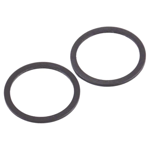 2025 2 st bakre kamera glaslins metallskyddsring för iPhone 12 Blue