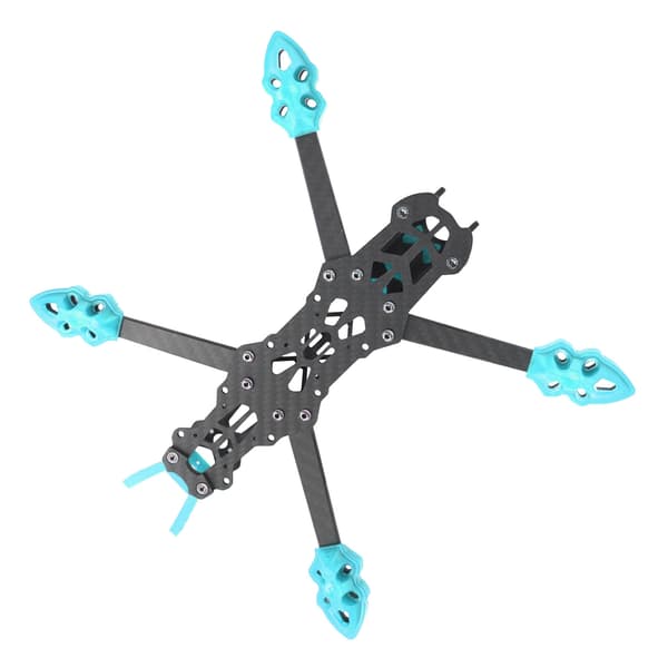 FPV Racing Drone Frame Professionell 225 mm hjulbas kolfiber Quadcopter ram för RC Drone Tillbehör Blå