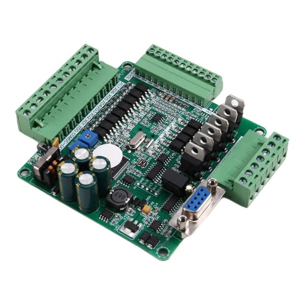 FX3U-14MT Højhastigheds med analog programmerbar controller PLC industrikort FX3U-14MT Fx3u-14mt Grön
