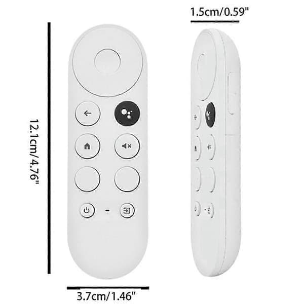 2 stk erstatningsfjernkontroll for 2020 Google TV 4K Bluetooth stemmestyring G9N9N[ht]