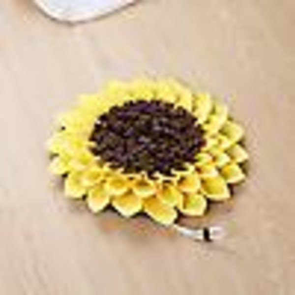 Sunflower Shape Dog Snuffle Mat Valp Training Sniffing Matningsfilt Pet Pad