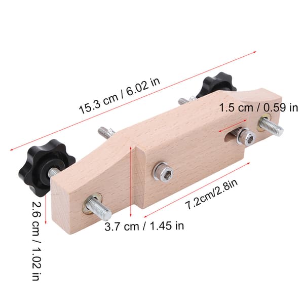 Lönn Gitarr Stall Klämma Folklig Klassisk Gitarr Stall Ersättning Luthier Verktyg