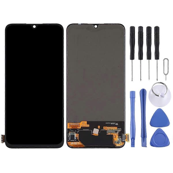 KOMPATIBEL OLED LCD-skærm til Huawei Nova 5 med Digitizer Fuld Montering (Sort) Black