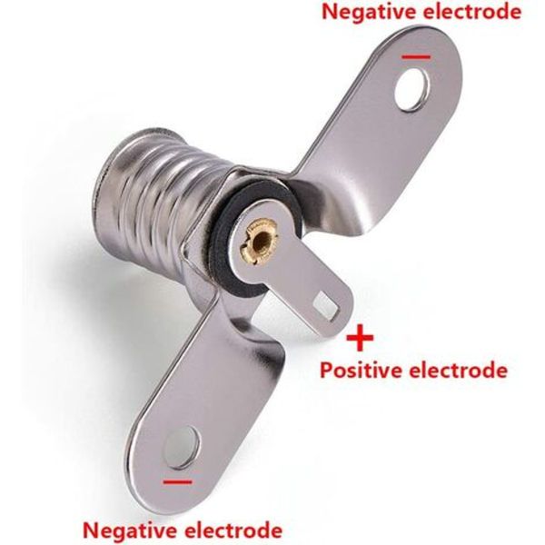 E10 LED-lampor Lampor Sockel Sockel, 10st skruvmonterade lamphållare