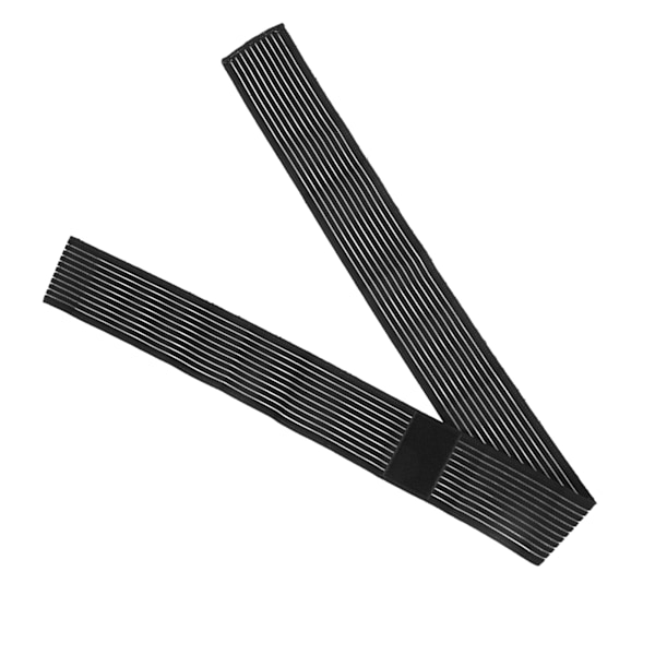 Sportsudstyr multifunktionelt sportsbind elastisk bandage beskyttelsesudstyr (sort)