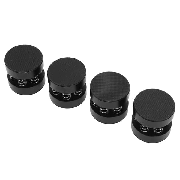 Fjäderhögtalarspikar i aluminium, vibrationsdämpande stativ, 4-pack