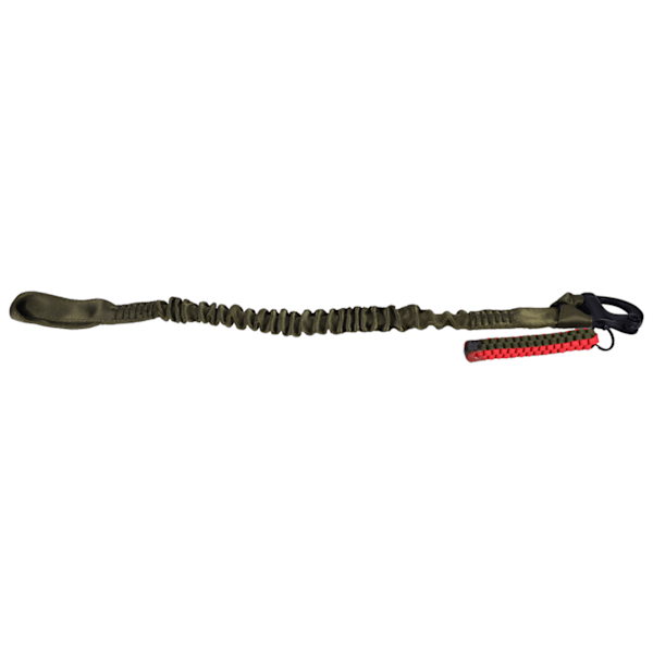 Udendørs CS Essential Gun Rope Taktisk Mission Rope Elastisk Sikkerhedstov Midje Beskyttelse Deluxe Version (Grøn (SL-21-OD)) Green