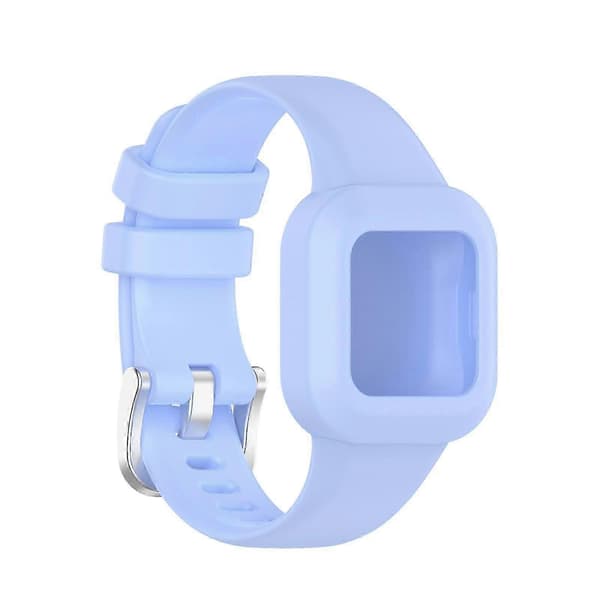 Erstatningssilikonerem til Garmin Vivofit JR3 - Sikker pasform til aktive børn Cornflower Blue