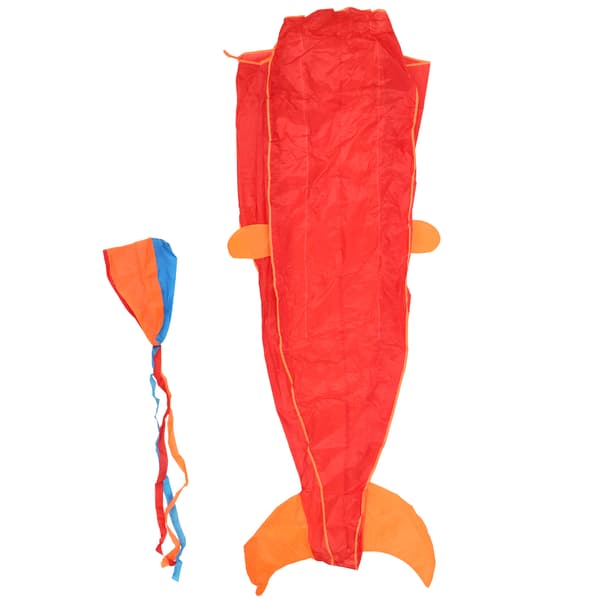 Delfin Drake Polyester 3D Eläin Parafoil Ulkolelu Punainen