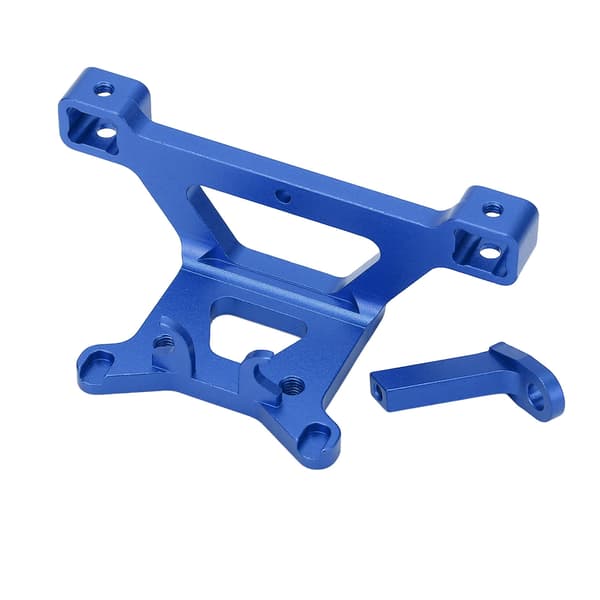 RC Bil Front Bracket Mount Erstatnings Aluminium Front Bracket Sæde til Traxxas E Revo VXL til Slash4WD til Summit 1/16 RC Biler Blå