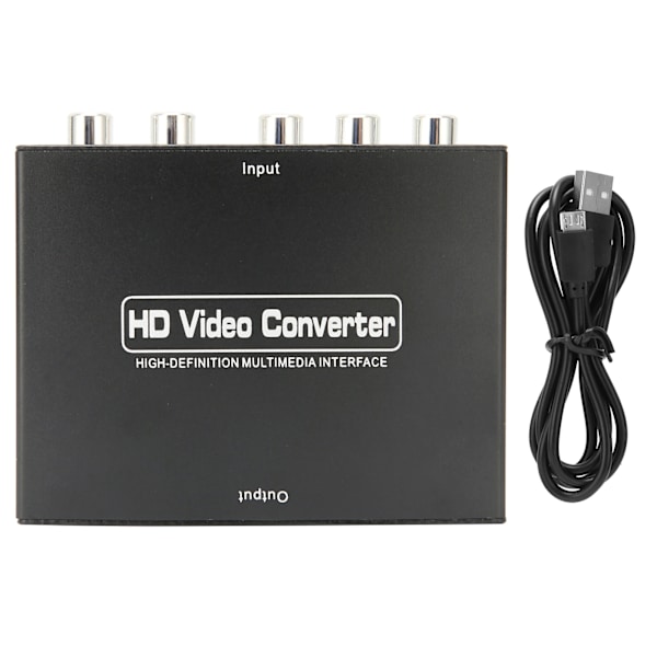 YPbPr-komponent til HDMI-konverter 1080P videoadapter