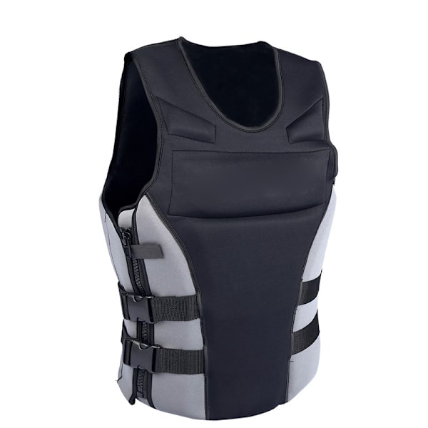 Redningsvest sort vest flydevest (L)