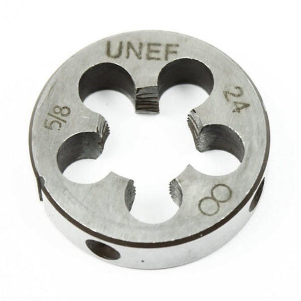 5/8''-24 högergänga HSS Tap and Die Set för gängåterställning Modell: 1 set