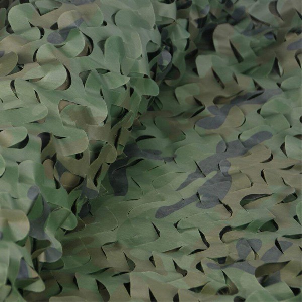 1,5*10m enkelskiktsfärg djungel kamouflage kamouflage nät grönt skuggnät för utomhusdekoration,