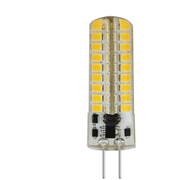 GY6.35 LED lyspære, G6.35 LED 12V, 7W 50W Halogen erstatningslampe, ren hvit 6000K, 360° strålevinkel, for kabinett Li