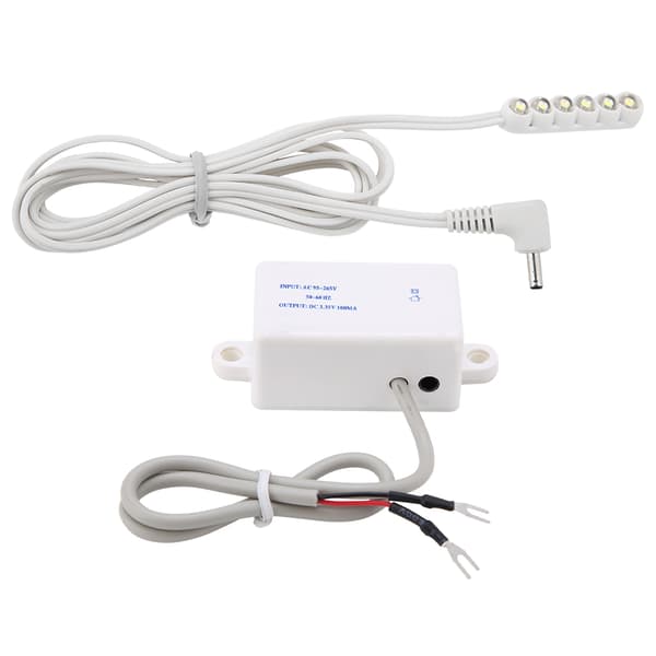 LED Magnetisk Base Symaskinlampe 6 LED-er 220V CN Plugg