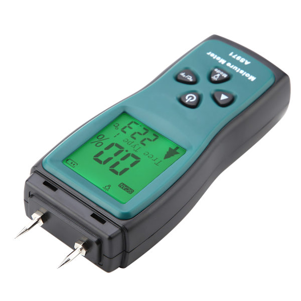SMART SENSOR AS971 Digital Træfugtmåler LCD-skærm 0 til 40℃