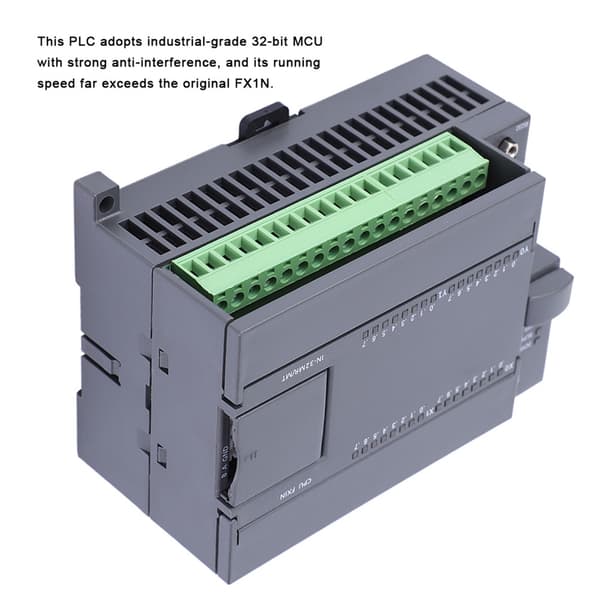 Programmerbar logisk kontroller 16 reléutganger DC 24V Anti-interferens