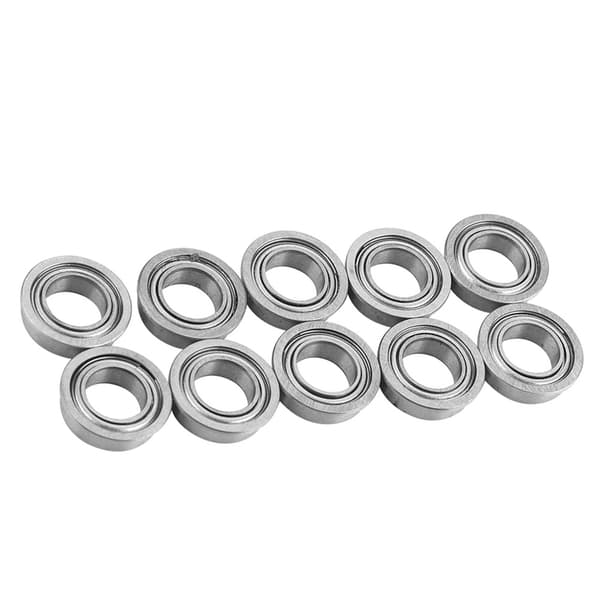 Rostfria flänskullager 10st 6x10x3mm