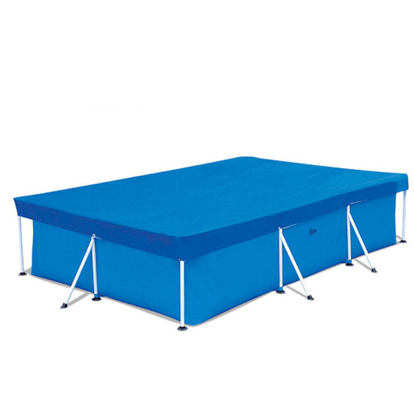 (2,24*1,54m pe pooloverdækning) mobil vandpool stor stand oppustelig swimmingpool