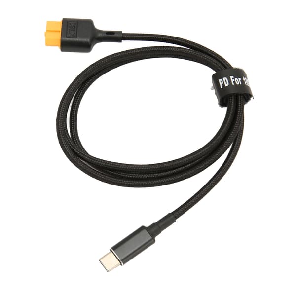 USB C til XT60 100W PD ladekabel 1m for RC-verktøy M7 M6 M6D M8S
