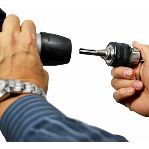 Elektrisk slagbornøkkel for å konvertere elektrisk håndborechuck, borechuck 1,5-13 mm